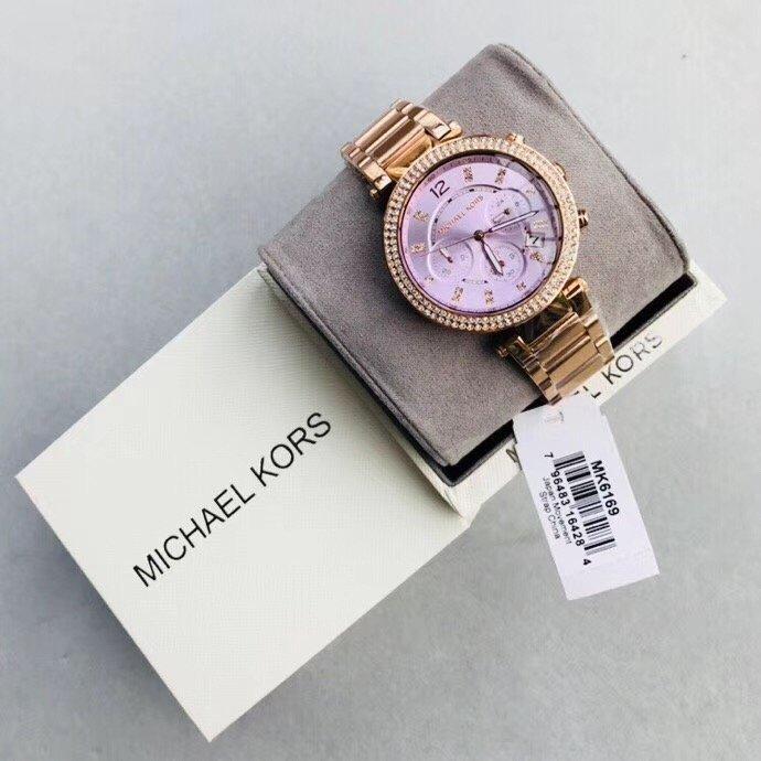 Michael Kors Parker Chronograph Purple 