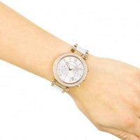 ladies michael kors parker chronograph watch mk5774