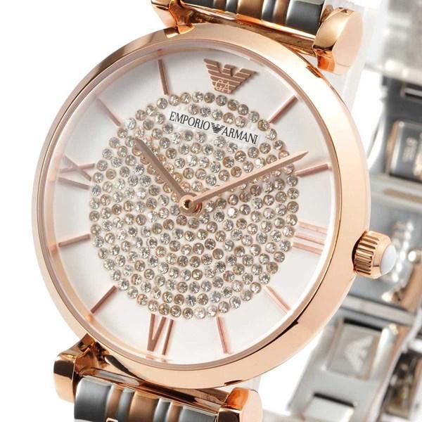 ladies emporio armani watch crystal pave dial ar1926