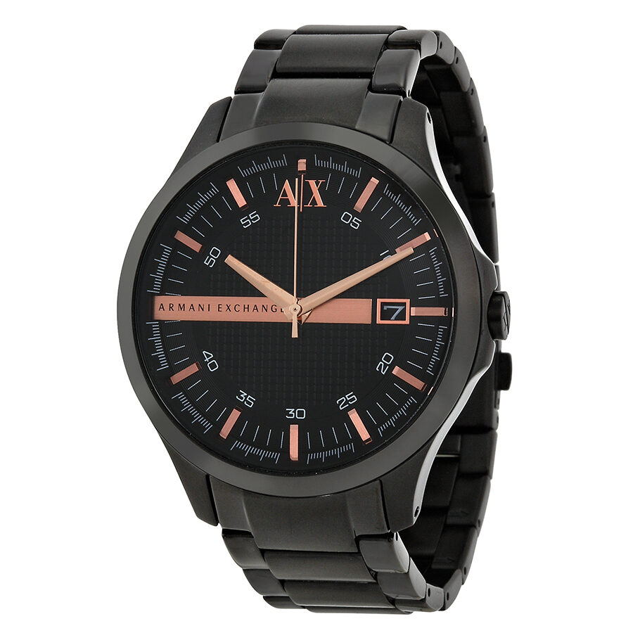 Armani Exchange Black Dial Black Ion-plated Men's Watch AX2150 – Big Daddy  Watches