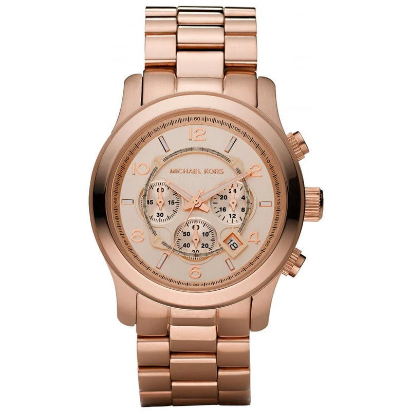 Michael Kors Mens Rose GoldTone Navy Dylan Watch  MK8295  Watch Station