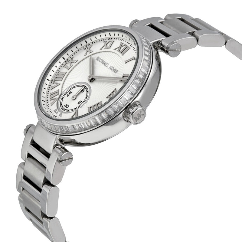 Michael Kors Skylar Silver Dial Stainless Steel Ladies Watch MK5866 - BigDaddy Watches #2