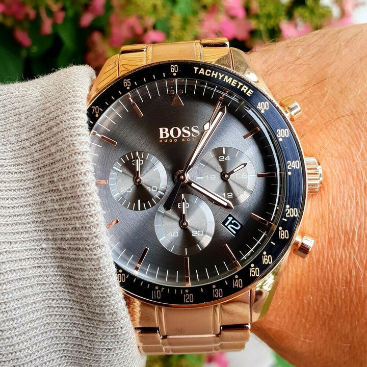 Hugo Boss Trophy Chronograph Grey Dial 