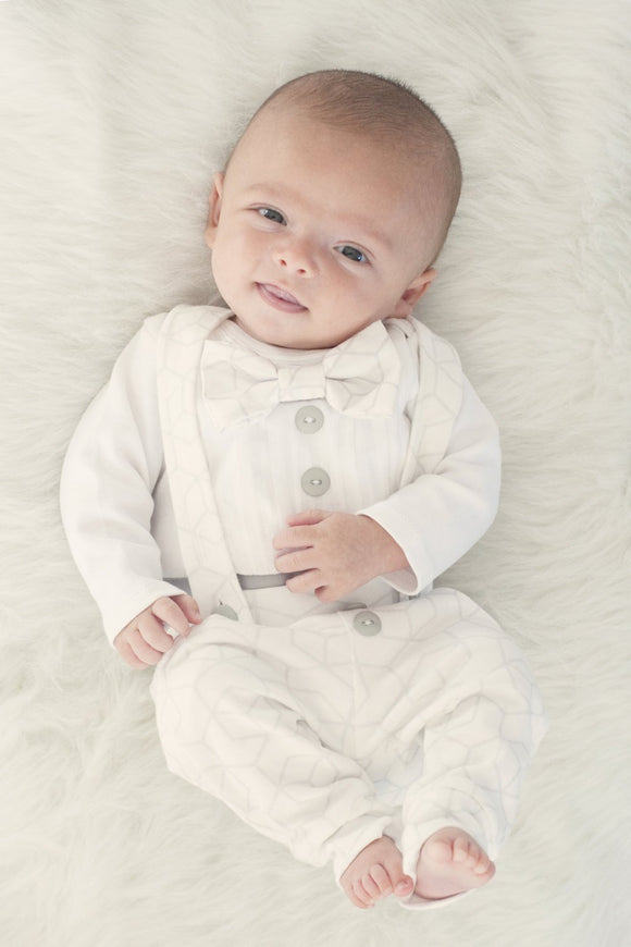 6 month boy baptism outfit