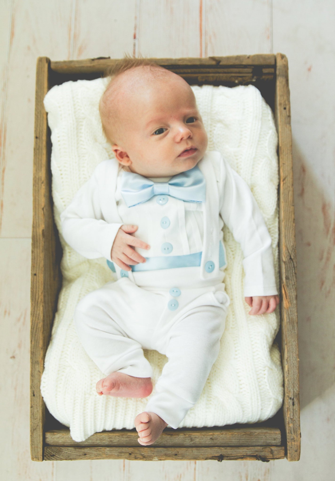 baby boy blue wedding outfit