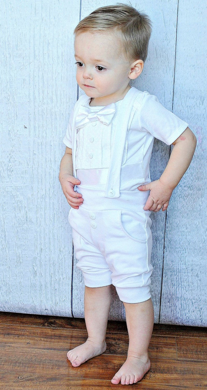 baptism shorts outfit