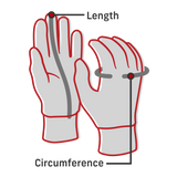 glove measurement guide visual