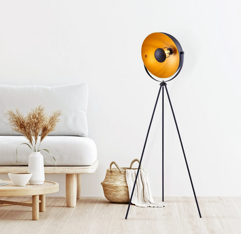 Spoon Tripod Floor Lamp