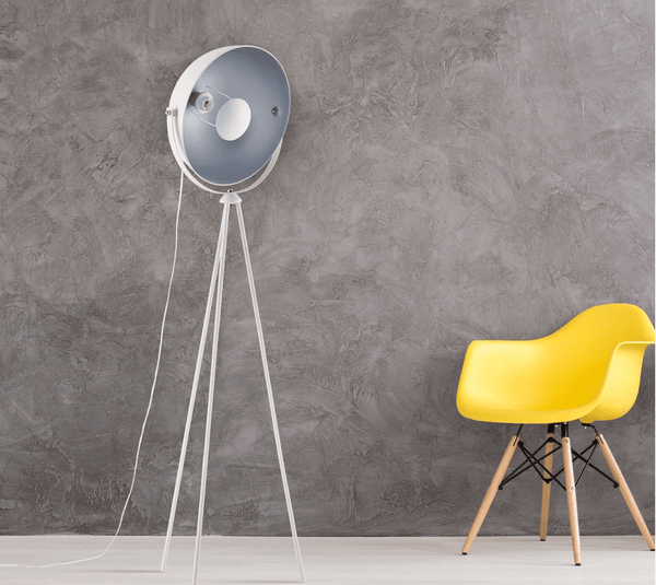 spoon tripod floor lamp