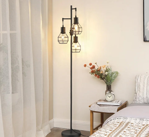 The edgy and urban floor lamp