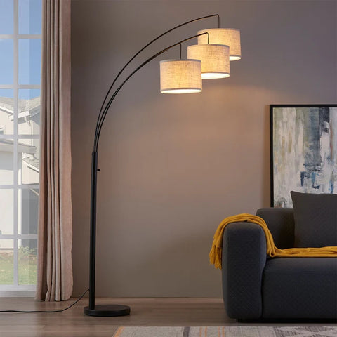 Stylish and functional floor lamp