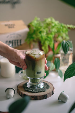 NO HARM DONE Iced Matcha Espresso