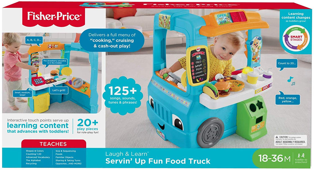 fisher price servin up food truck