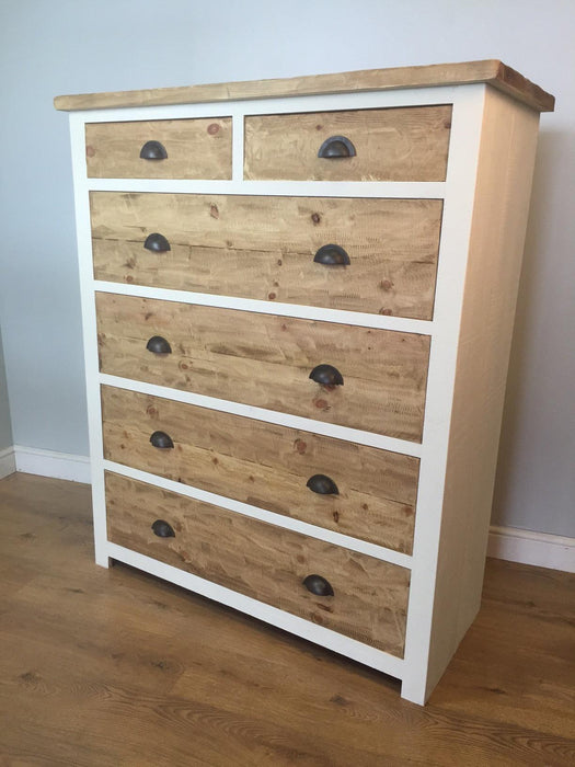 The Artisan Painted Tall Chest Of Drawers Kubek Furniture