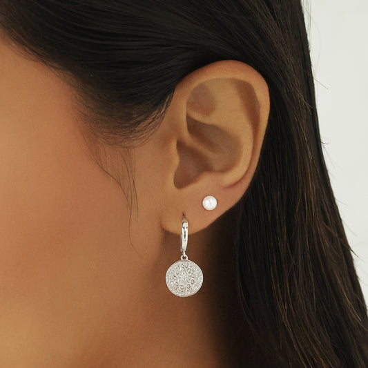 Pella Earrings Silver