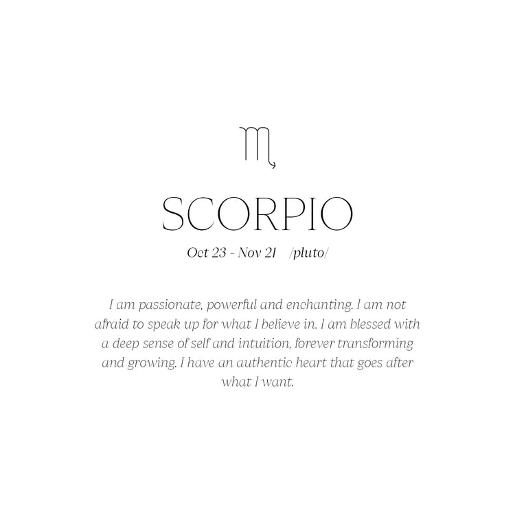 Scorpio Necklace