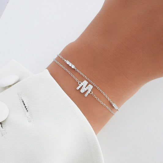 A-Z Bracelets Silver