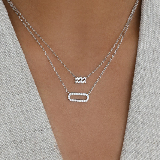 Aquarius Charm Necklace