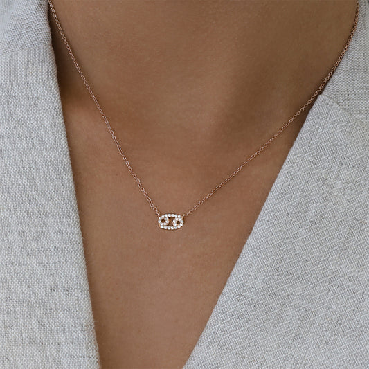 Cancer Charm Necklace