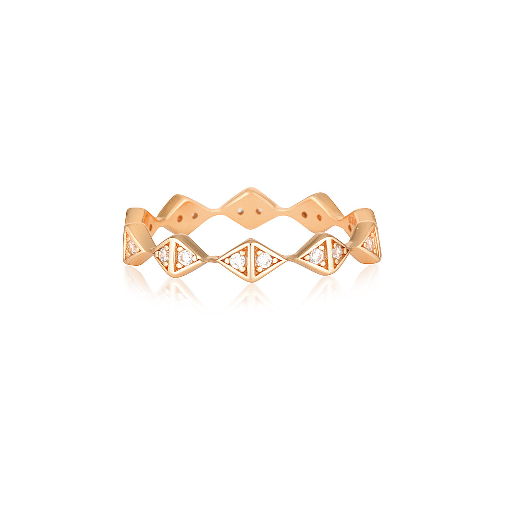 Martina Ring Rose Gold – THE SILVER COLLECTIVE