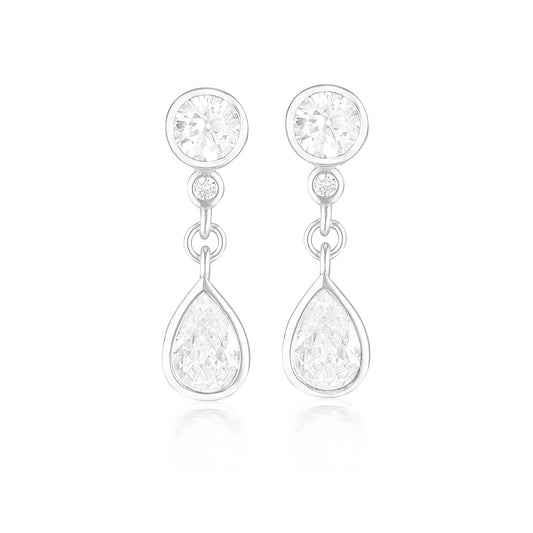 Natalia Earrings Silver