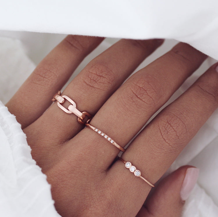 Hunter Ring Rose Gold