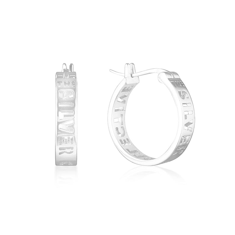 Signature Earrings Silver