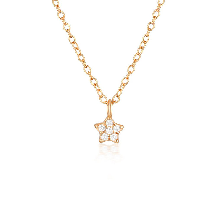 Estella Necklace Rose Gold