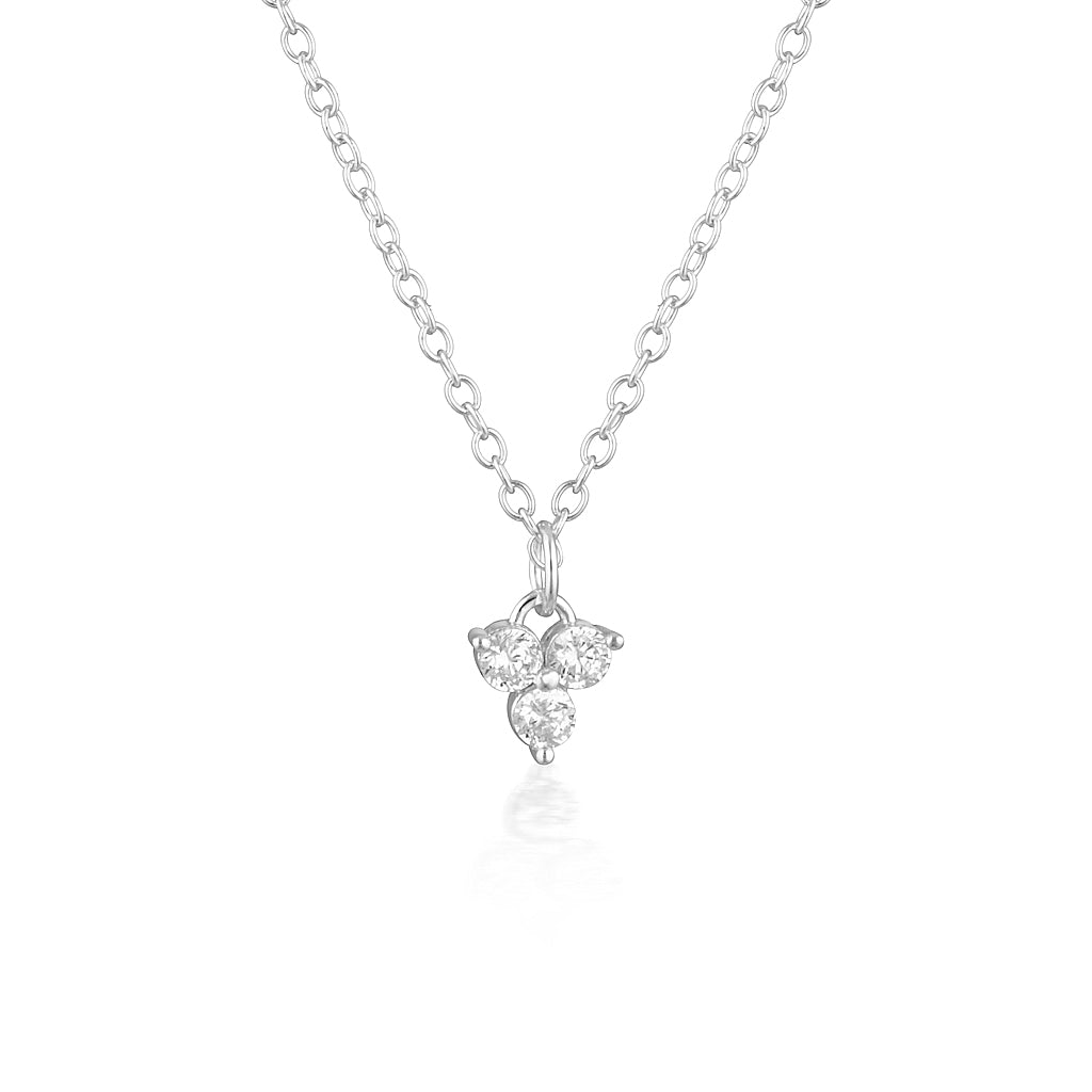 Iris Necklace Silver – THE SILVER COLLECTIVE