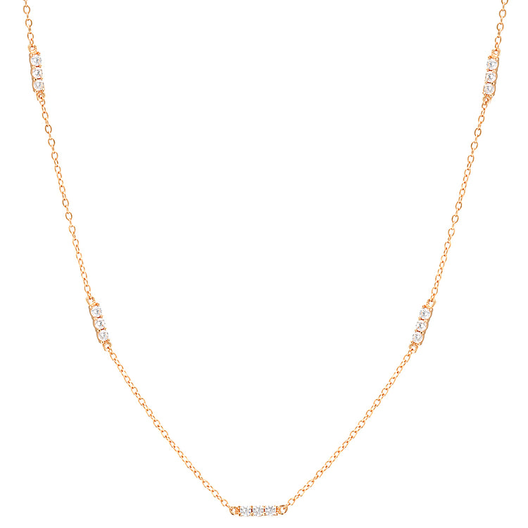 Anthi Necklace Rose Gold