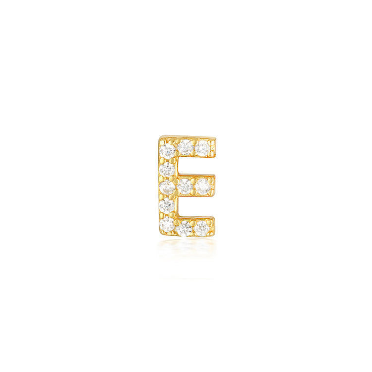 A-Z Earrings Gold