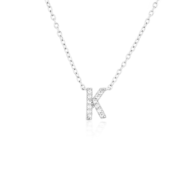 A-Z Necklaces Silver