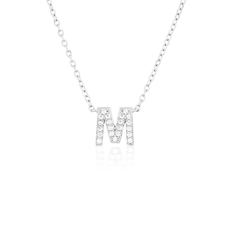 A-Z Necklaces Silver