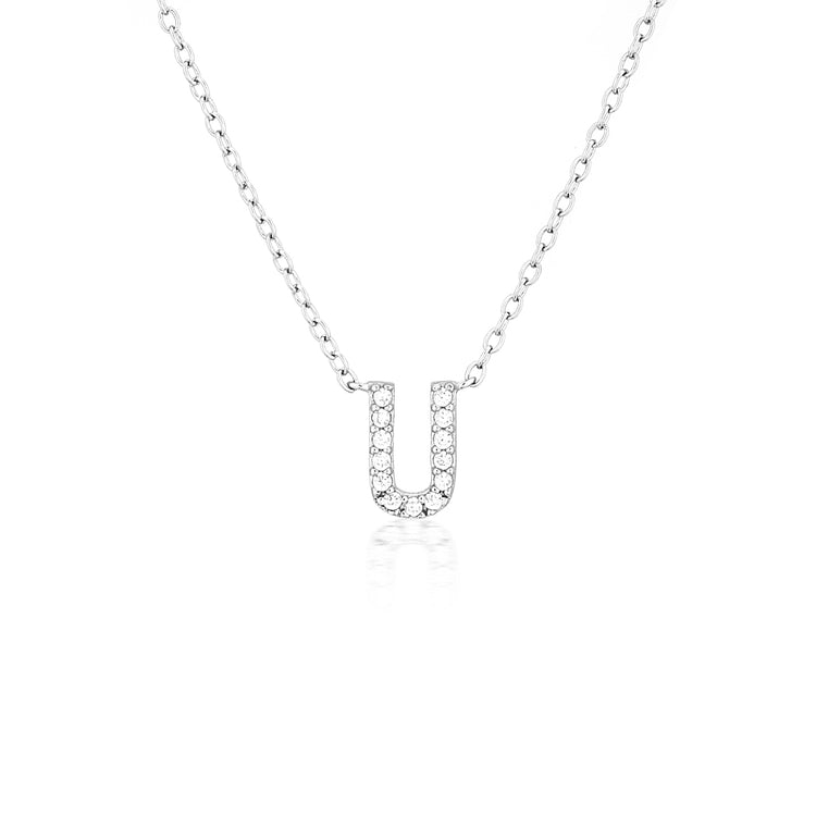 A-Z Necklaces Silver