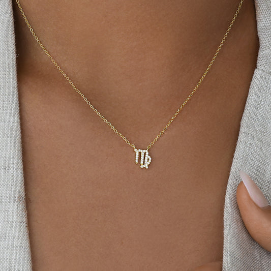 Virgo Charm Necklace