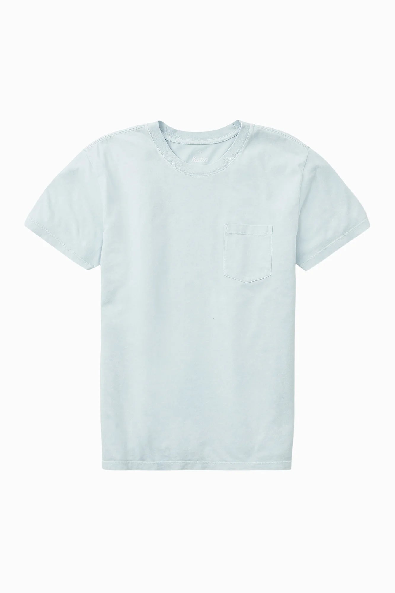 Base Tee - Baby Blue Sand Wash