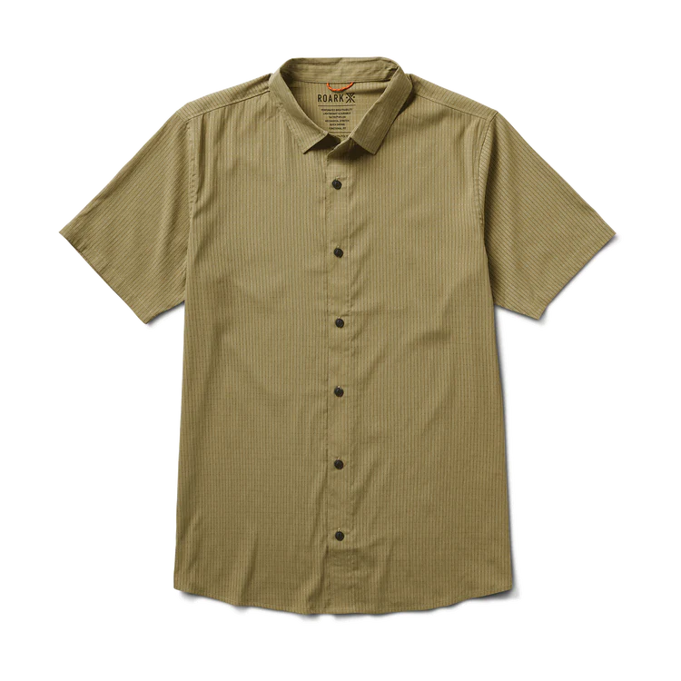 Bless Up Breathable Stretch Shirt - Dusty Green