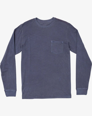 PTC Pigment Long Sleeve Tee - Moody Blue - Shop Matter of Fact
