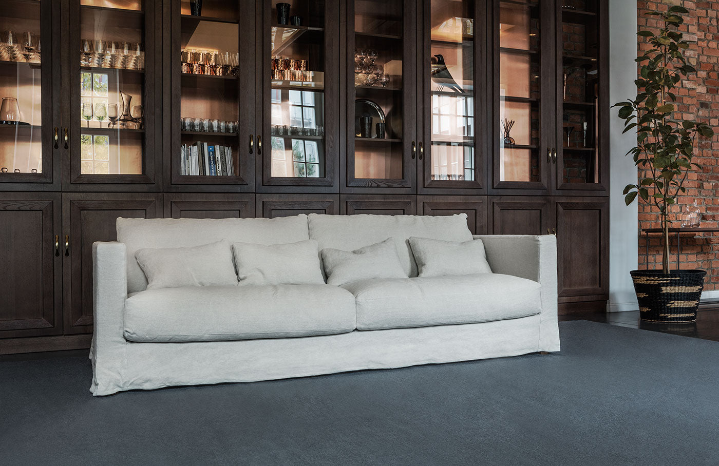 Shoppen Sie jetzt einzigartige Big Sofas mit tiefer Sitzfläche! - bei livingforme.de