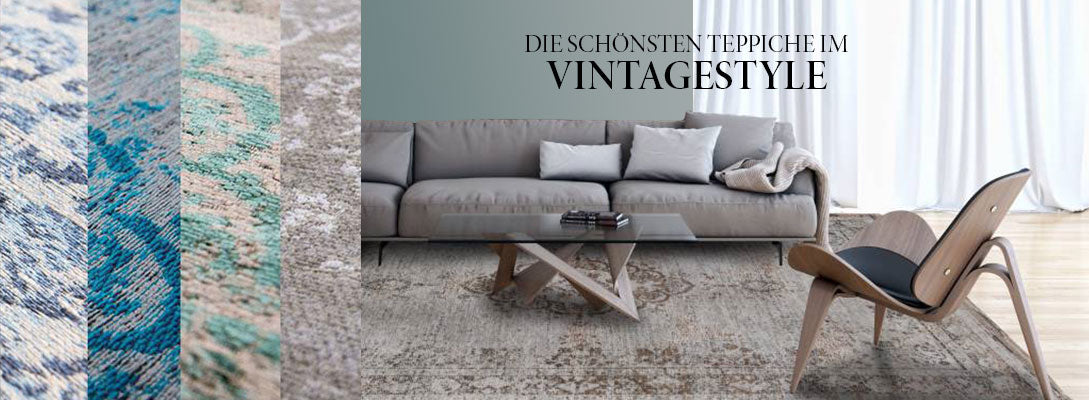 Die schönsten Teppiche im Vintage-Style. Jetzt versandkostenfrei Online bestellen bei LIVINGforme.de