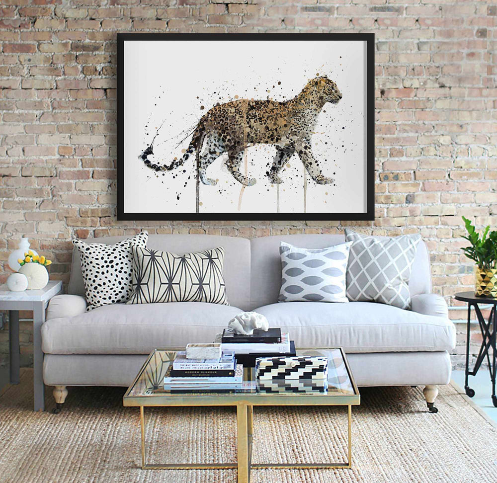 Leopard Wall Art Print We Love Prints Ltd