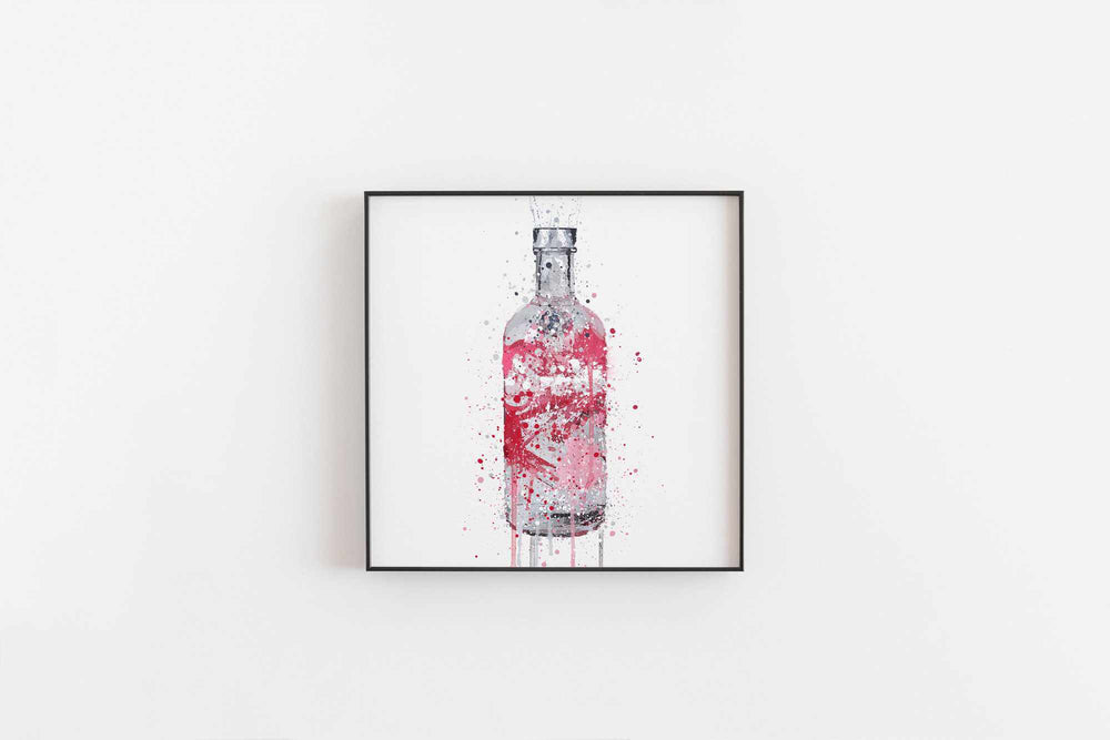 Download Vodka Bottle Wall Art Print Very Berry We Love Prints