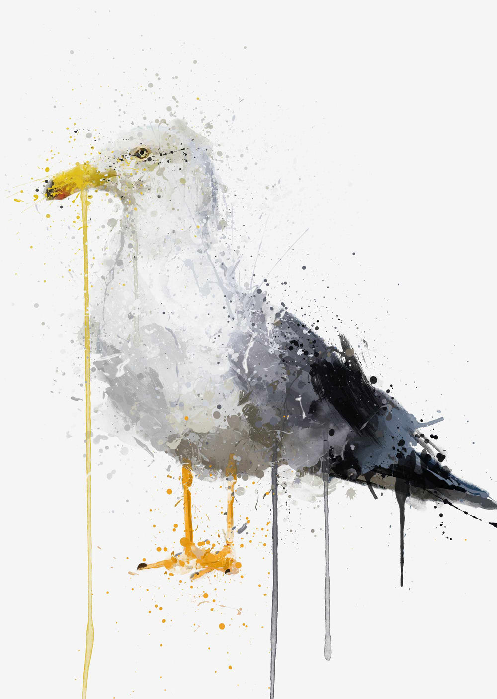 Seagull Bird Wall Art Print We Love Prints Ltd