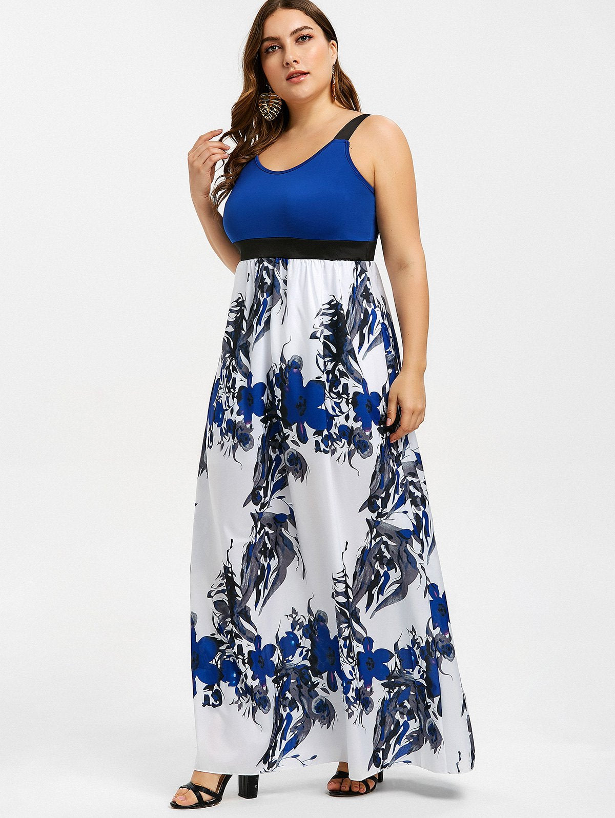 long empire waist maxi dress