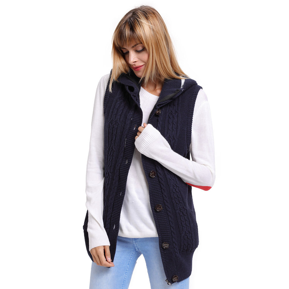 Online ing hooded cardigan sweater with zipper jackets plus size cathy