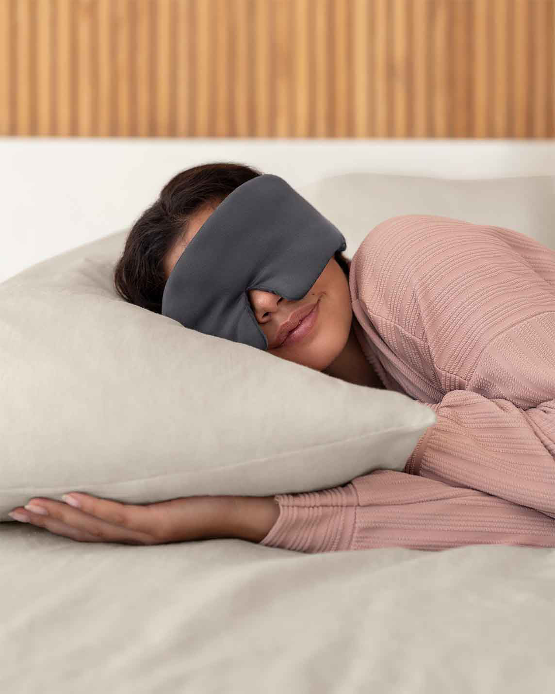 Weighted Silk Sleep Stone Mask