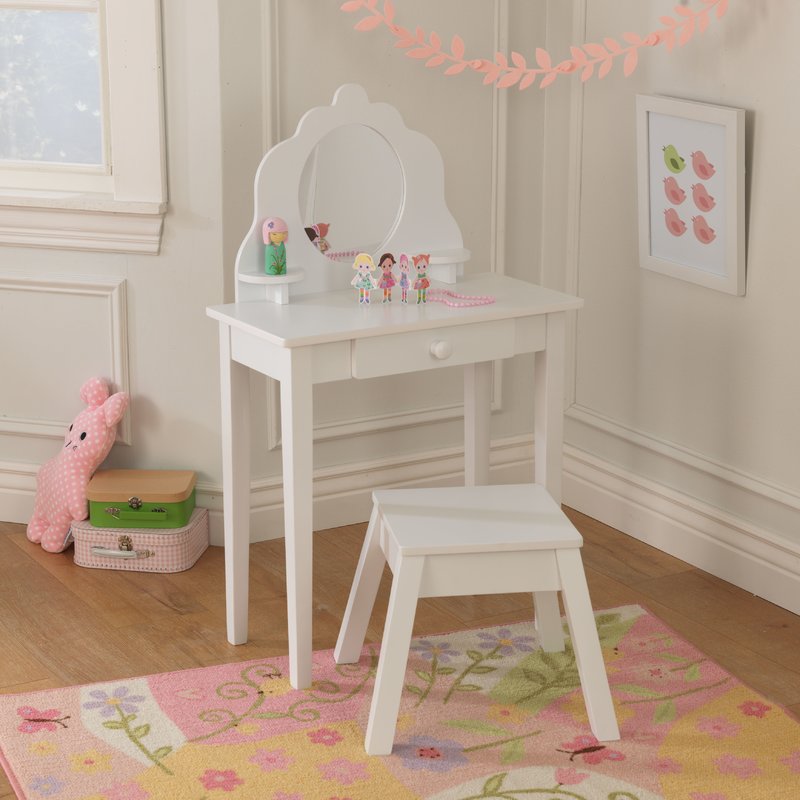 wooden childrens dressing table