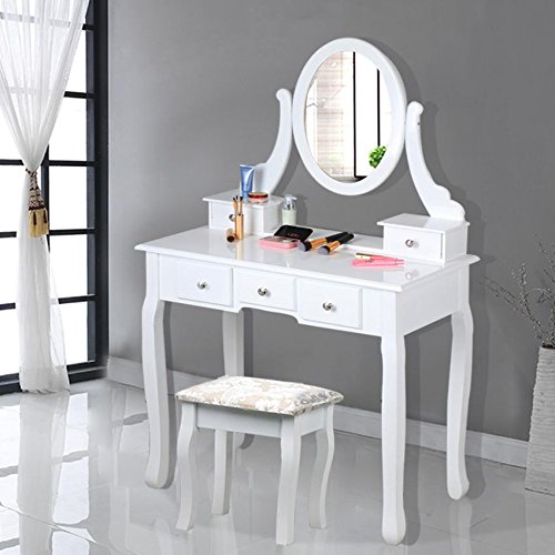 childrens white dressing table