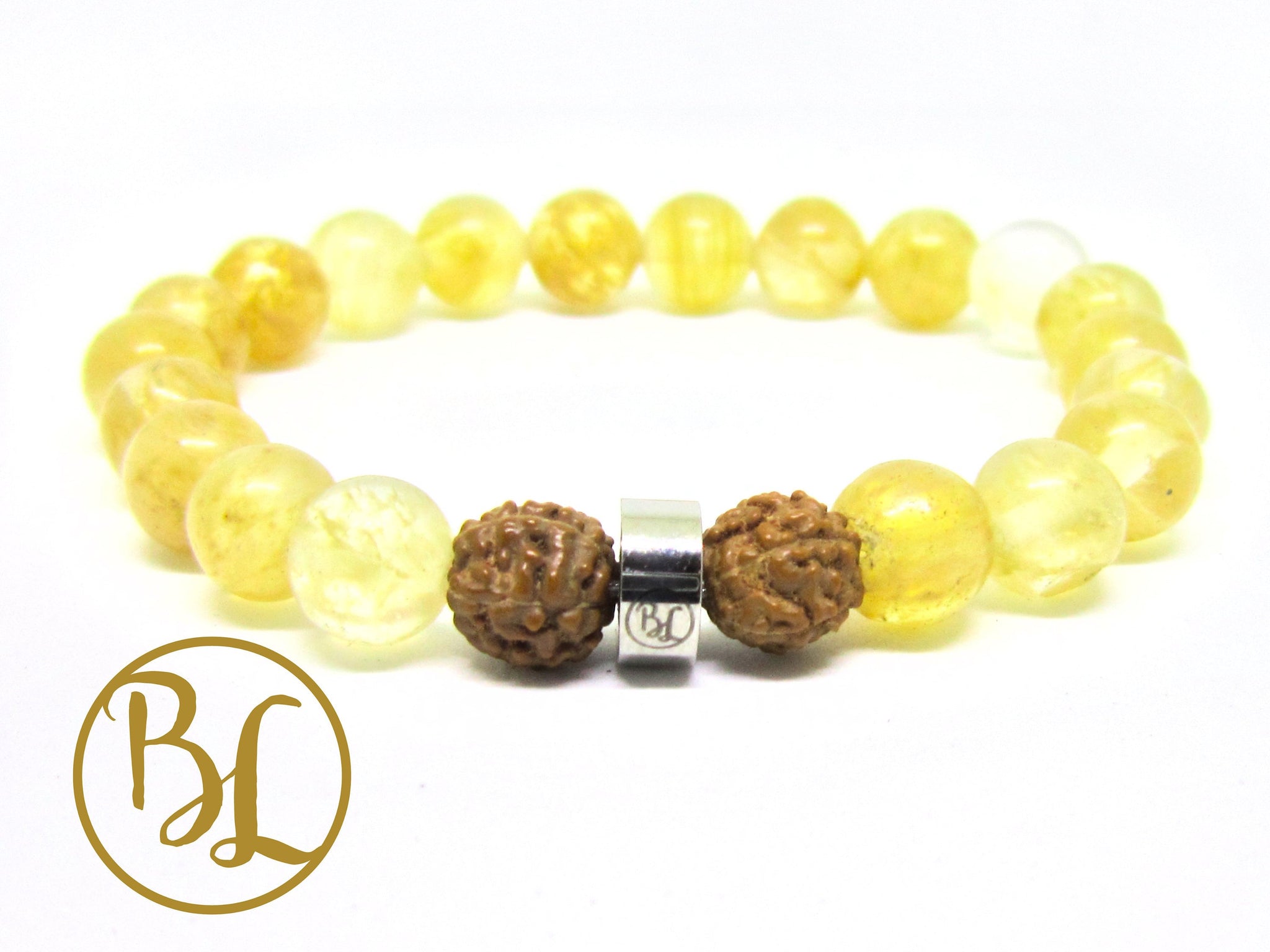 natural citrine bracelet