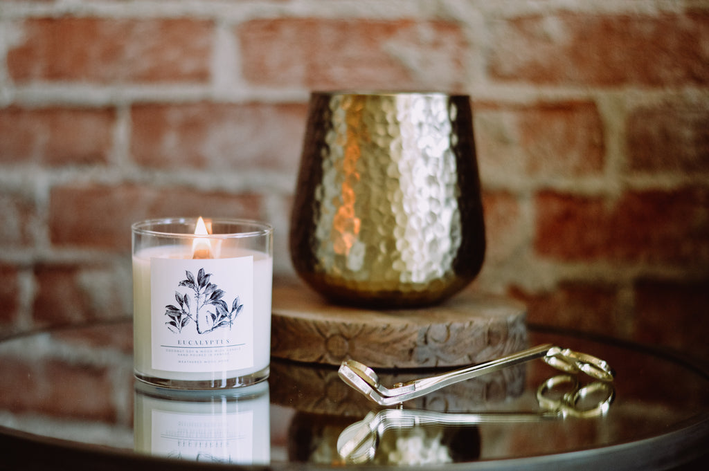 wood wick coconut soy candle
